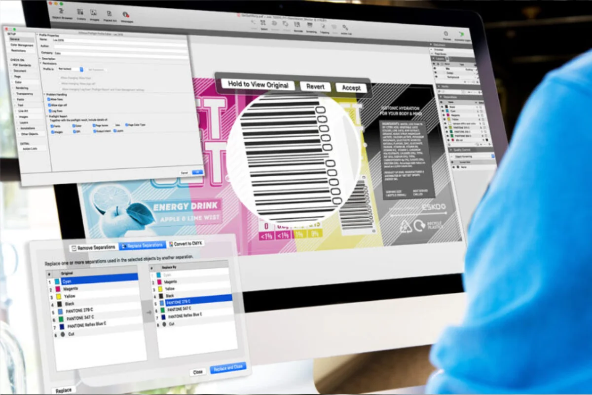 Professional prepress file verification for card games and puzzles.